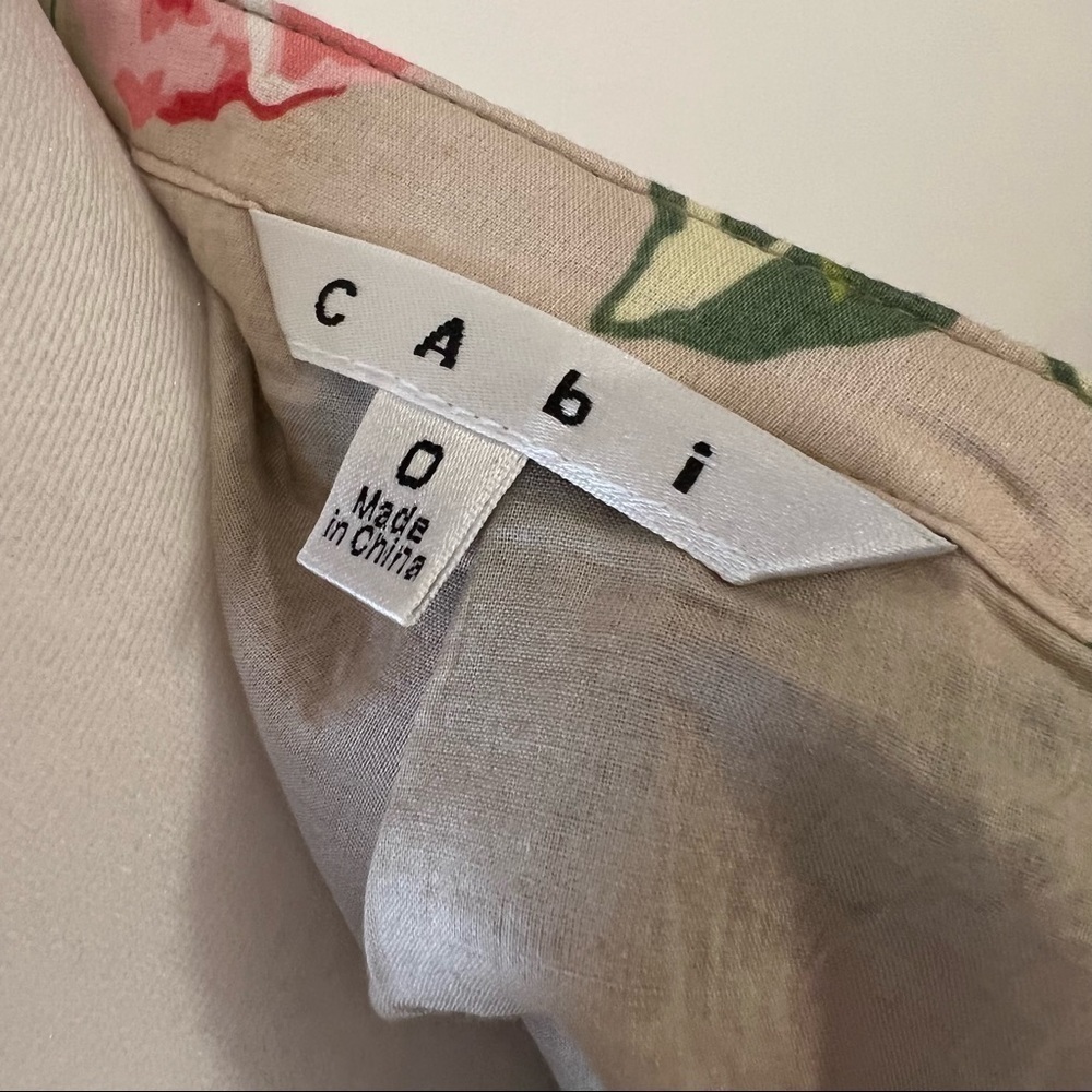 CABI Floral A-Line Skirt - Picture 5 of 5